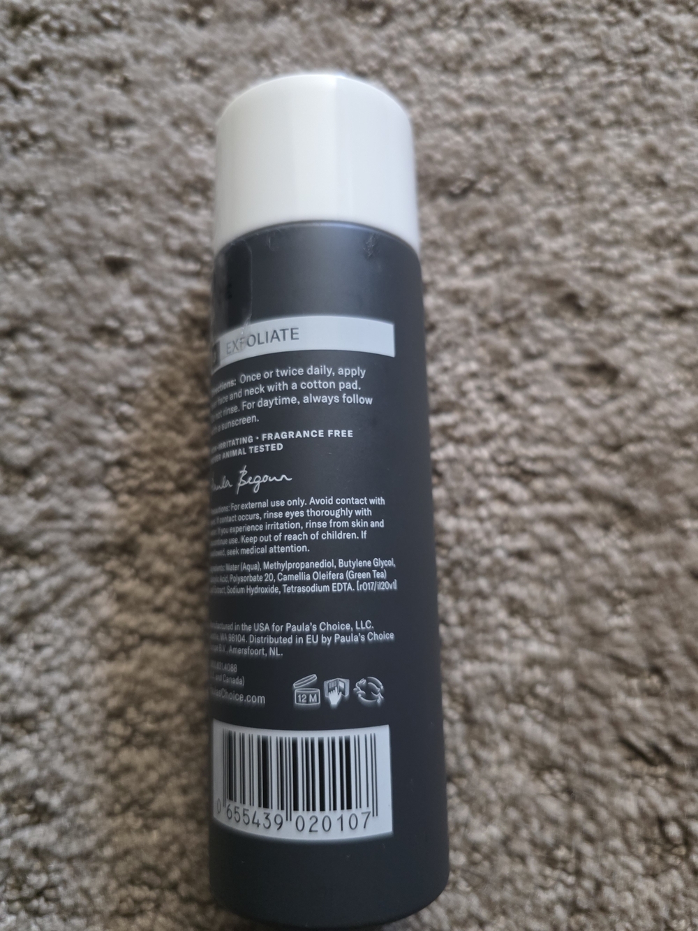 Paula's Choice Gray & White Exfoliate 2% BHA Liquid - Picture 4 of 4